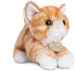 Aurora World 60467 MiYoni Tots Tabby Cat Plush Toy (Orange)